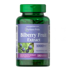Bilberry 4:1 Extract 1000 mg - 180 softgels