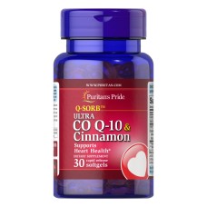 Ultra Q-SORB™ Co Q-10 200 mg & Cinnamon 1000mg - 30softgels