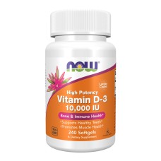 VIT D-3 10,000 IU - 240 sgels