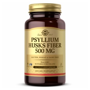 Psyllium Husks Fiber 500mg - 200 Vcaps