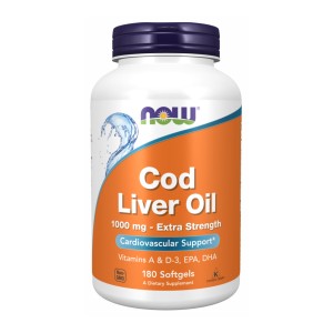 Cod Liver Oil 1000mg - 180 sgels