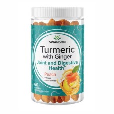 Turmeric with Ginger - 60 Gummies Peach (До 02.24)