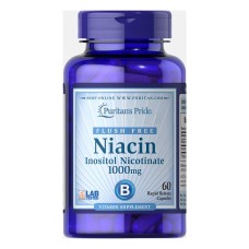 Flush Free Niacin Inositol Niccotinate 1000mg - 60 caps
