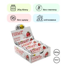 Forma Bar - 12x60g Strawberry yogurt