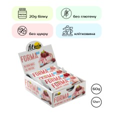 Forma Bar - 12x60g Raspberry Cheesecake