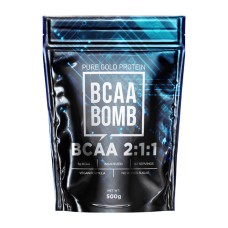 BCAA Bomb 2-1-1 - 500g Strawberry (Пошкоджена упаковка)