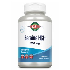 Betaine HCl Plus 250mg - 250 tabs (Пошкоджена кришка)