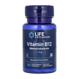 Vitamin B12 Methylcobalamin 1 mg - 60 vcaps