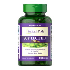 Soy Lecithin 1200 mg - 100 softgels (Пошкоджена пломба)