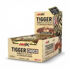 Tigger Zero Choco Protein Bar - 20x60g Marzipan Cake (До 10.24)