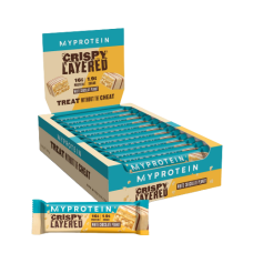 Crispy Layered - 12x58g White Chocolate Peanut (До 08.24)