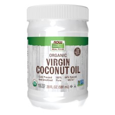 Organic Coconut Oil Virgin - 20 oz (Злипся порошок)