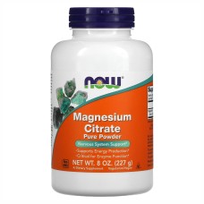 Magnesium Citrate Powder - 8 oz (Пошкоджена банка)