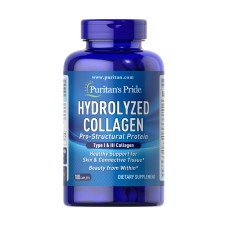 Hydrolyzed Collagen 1000 mg - 180 caps (Пошкоджена банка)