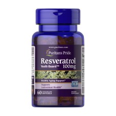 Resveratrol 100 mg - 60 softgels (Затерта дата)