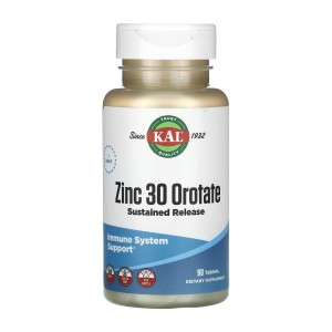 Zinc 30 Orotate Sustained Release - 90 tabs