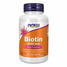 BIOTIN 5000mcg - 120 vcaps (Без етикетки)