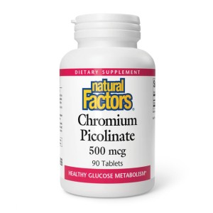 Chromium Picolinate 500mcg - 90 tabs
