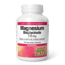 Magnesium Bisglycinate 200mg - 120 vcaps