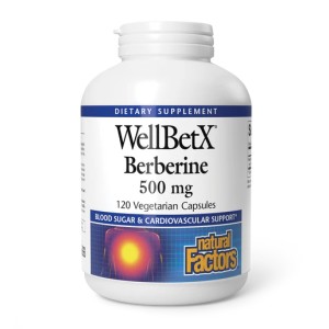 WellBetX Berberine 500mg - 120 vcaps