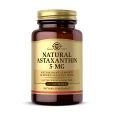 Natural Astaxanthin 5 mg - 60 softgels (Пошкоджена банка)