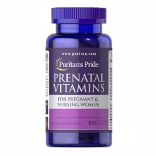 Prenatal Vitamins - 100 Caplets (Затерта дата)