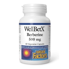 WellBetX Berberine 500mg - 60 vcaps