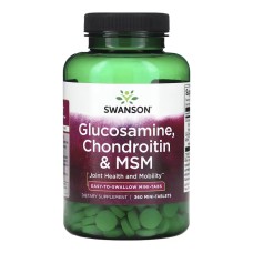 Glucosamine, Chondroitin & Msm Mini Tabs - 360 tabs