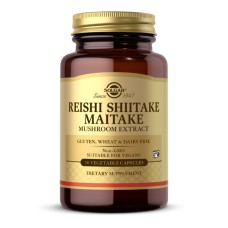 Reishi Shiitake Maitake Mushroom Extract - 50 vcaps