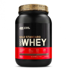 Gold Standart 100% Whey - 900g White Chocolate Raspberry (Пошкоджена банка)