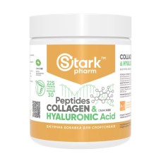 Stark Collagen Peptides & Hyaluronic Acid - 225g Kiwi (Пошкоджена пломба)