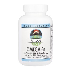 Vegan Omega-3s EPA-DHA 300mg - 60 softgels