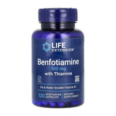 Benfotiamine with Thiamine	100 mg - 120 vcaps (Пошкоджена банка)