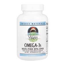 Vegan Omega-3s EPA-DHA 300mg - 60 softgels (Затерта дата)