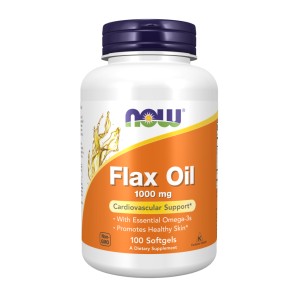 Flax Oil 1000mg - 100 softgels
