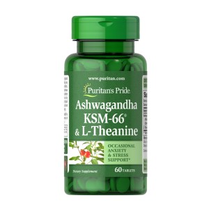Ashwagandha KSM-66® & L-Theanine - 60 tabs