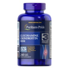 Glucosamine Chondroitin MSM Double Strength - 240 Caplets (Пошкоджена упаковка)