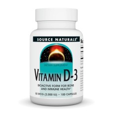 Vitamin D-3 2000 IU - 100 caps