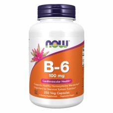 B-6 100mg - 250 vcaps (Пошкоджена банка)