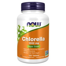 Chlorella 1000mg - 120 tabs (Пошкоджена банка)
