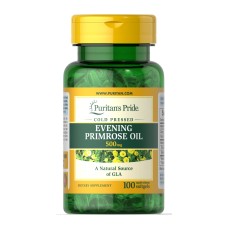 Evening Primrose Oil 500 mg with GLA - 100 Softgels (Пошкоджена кришка)