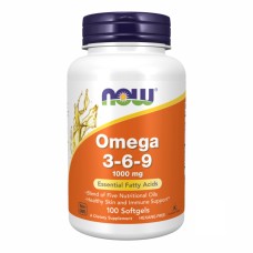 Omega 3-6-9 1000 mg - 100 sgels (Пошкоджена банка)