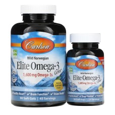 Elite Omega-3 Gems - 90+30 softgels (Пошкоджена банка)