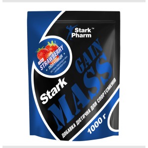 Stark Gain Mass Ostrowia Whey - 1000g Strawberry
