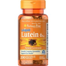 Lutein 6 mg with Zeaxanthin - 100 Softgels