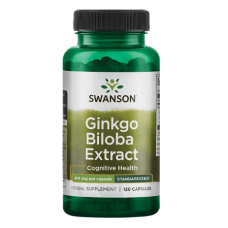 Ginkgo Biloba Extract - Standardized 60 mg - 120 Caps