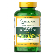 Evening Primrose Oil 1300 mg with GLA - 120 Softgels